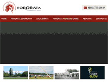 Tablet Screenshot of hororata.org.nz